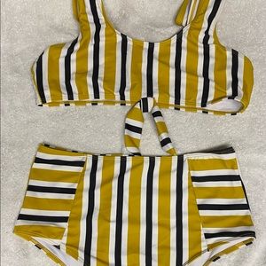 Two piece never worn bathing suit